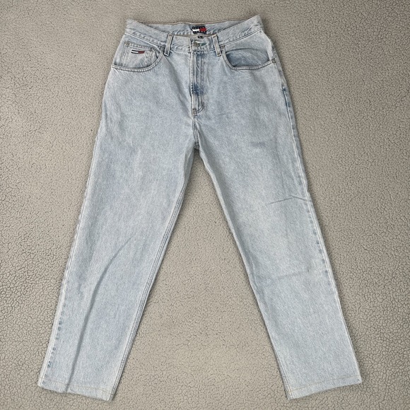 Tommy Hilfiger Other - Vintage 90s Tommy Hilfiger Freedom Jeans Men 32x34 (32x30) Blue Light Wash Denim